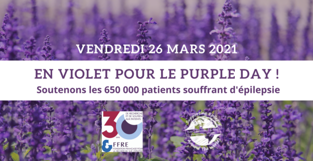 .Purple Day 2021 : tous en violet pour cette édition exceptionnelle à l’occasion des 30 ans de la FFRE !