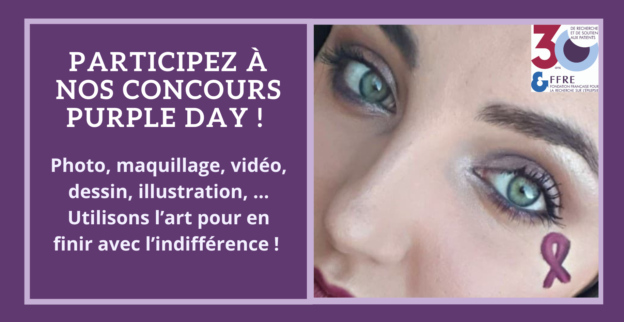 .Participez à nos concours Purple Day !