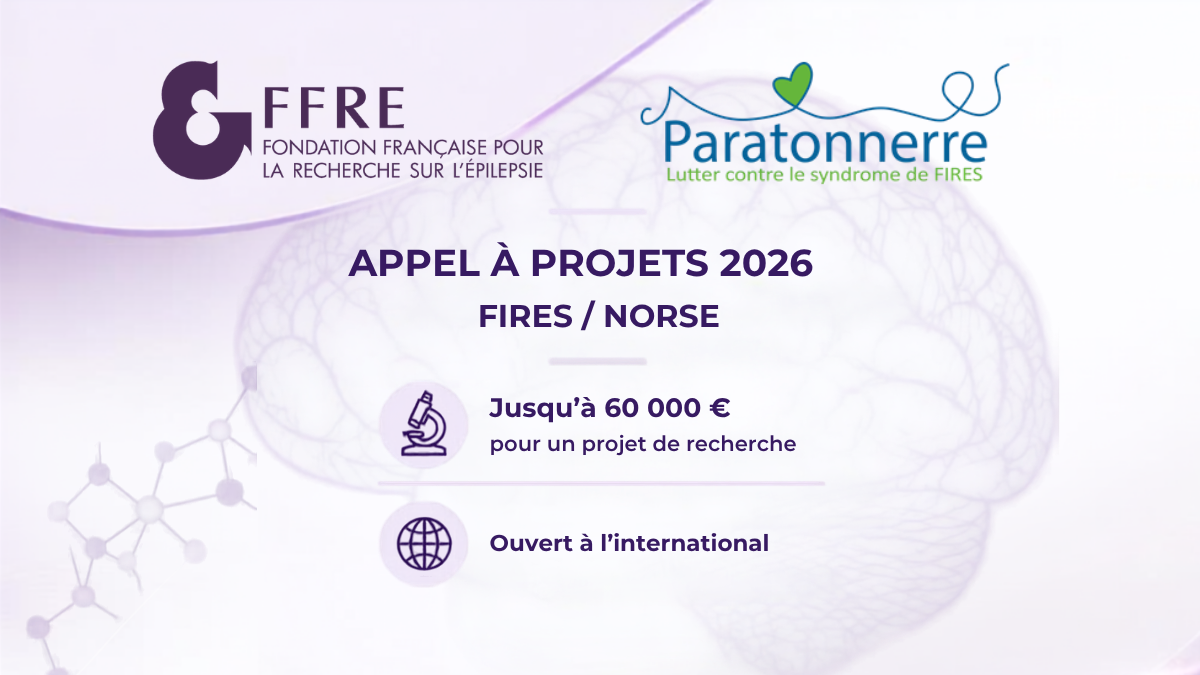 .La FFRE relance son appel à projets dédié aux syndromes FIRES/NORSE